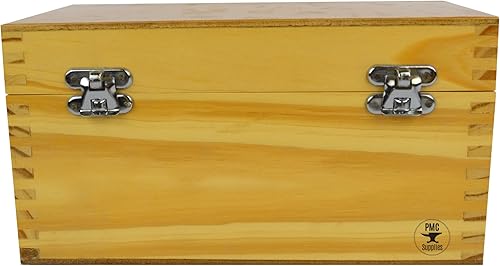 Miniatura 3 de Juego de piedra de lujo para ensanchador de anillos con 16 troqueles y rodillo con caja de madera para anillos de tamaño