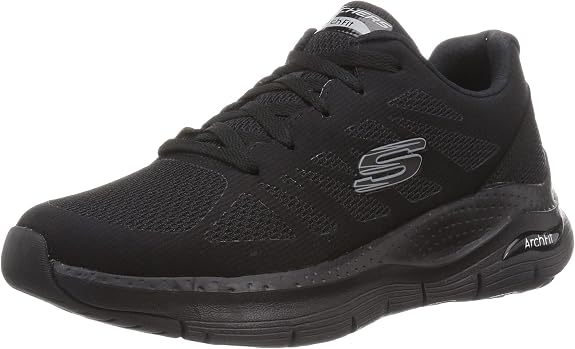 Skechers Men's Sports Shoes, Black, 9 