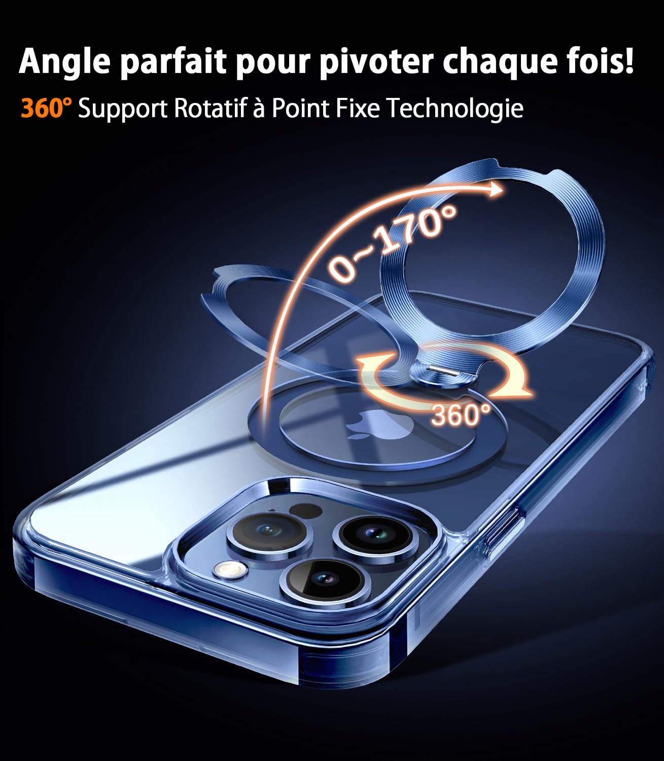 Coque Pour Iphone 15 6.1 Verre Trempé Protection CaméRa,Double Couche Armure Militaire MagnéTique Antichoc Bumper,Rouge - Téléphonie