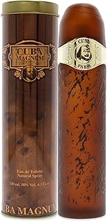 Cuba Magnum Gold By Cuba For Men, Eau De Toilette Spray, 4.3-Ounce Bottle