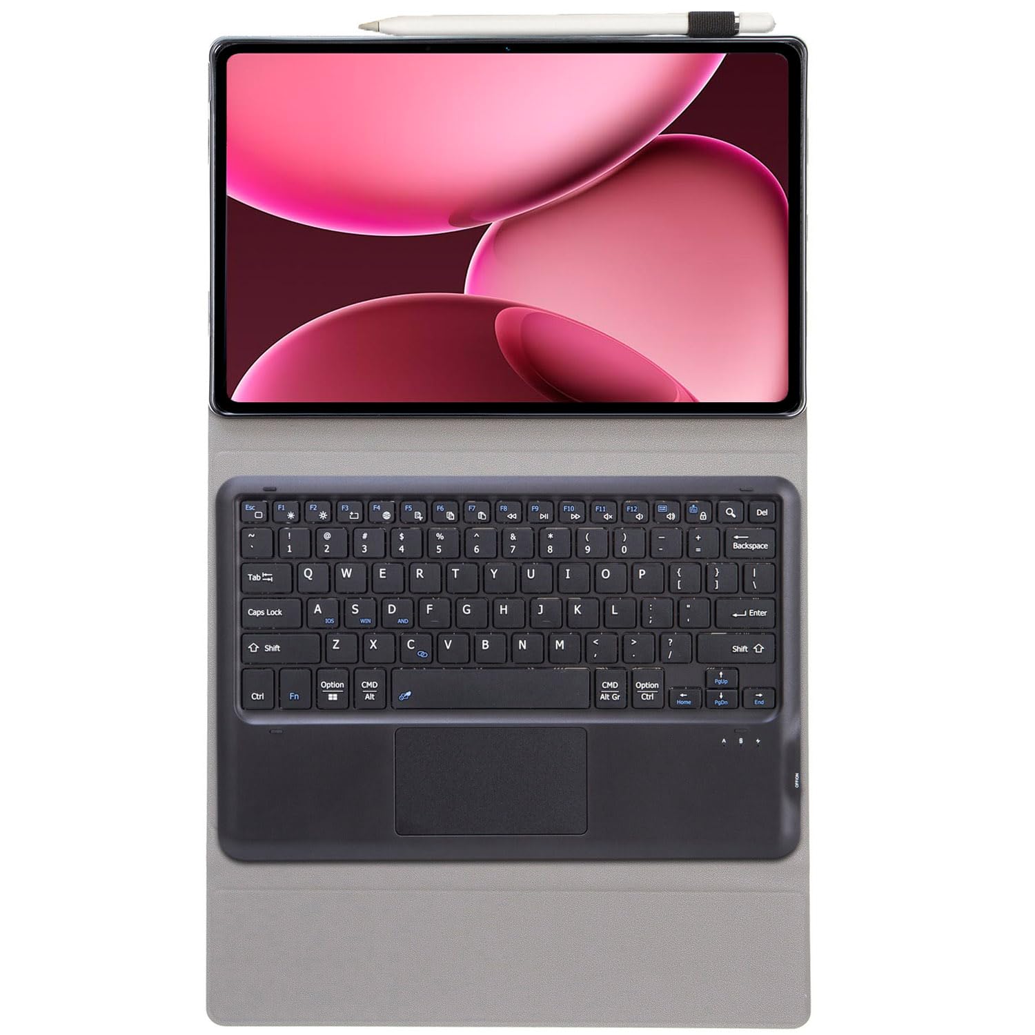 Funda de teclado inalámbrico Bluetooth para OnePlus Pad 4 (13.2 pulgadas), funda para teclado y mouse trackpad