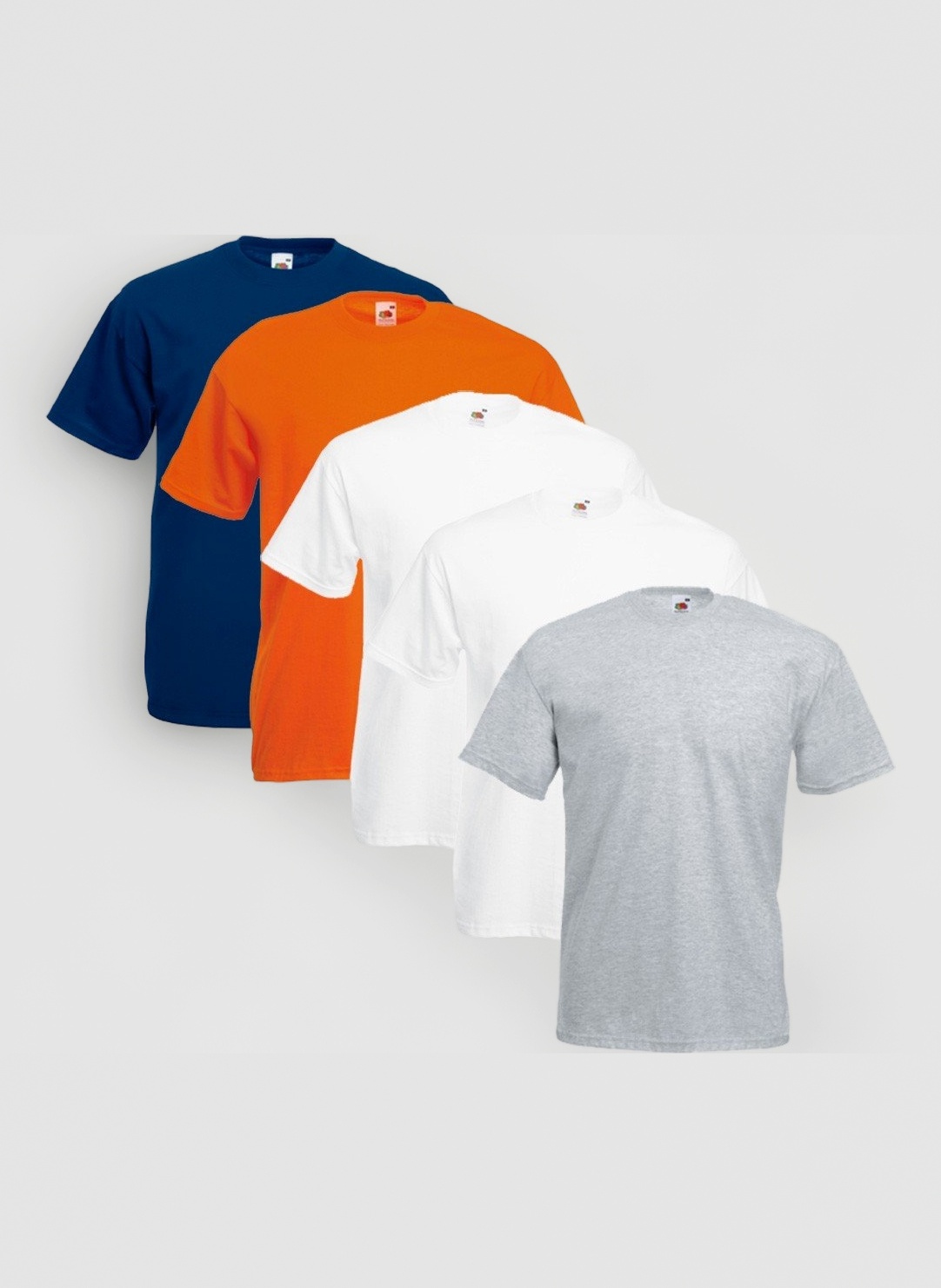 Men's Original Logo Crew Collar 5-Pack T-Shirt