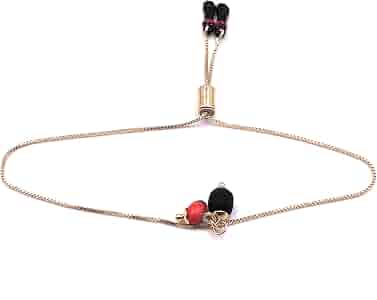 Amazon.com: SIFRIMANIA Azabache Pendant Bolo Bracelets for Women
