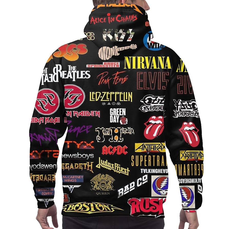 ローリングストーンズ希少★人気のパーカーになります。着やすくてかっこいいです！ Amazon | 公式 ローリングストーンズ HD 舌ロゴ パーカー