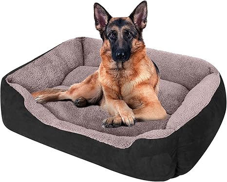extra large soft dog bed
