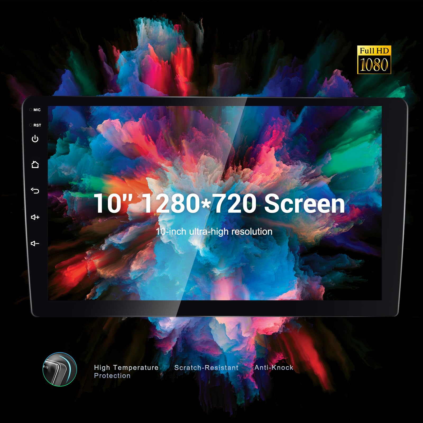 Hikity 4+64G 10" Autoradio Android pour Suzuki Swift 2005-2010