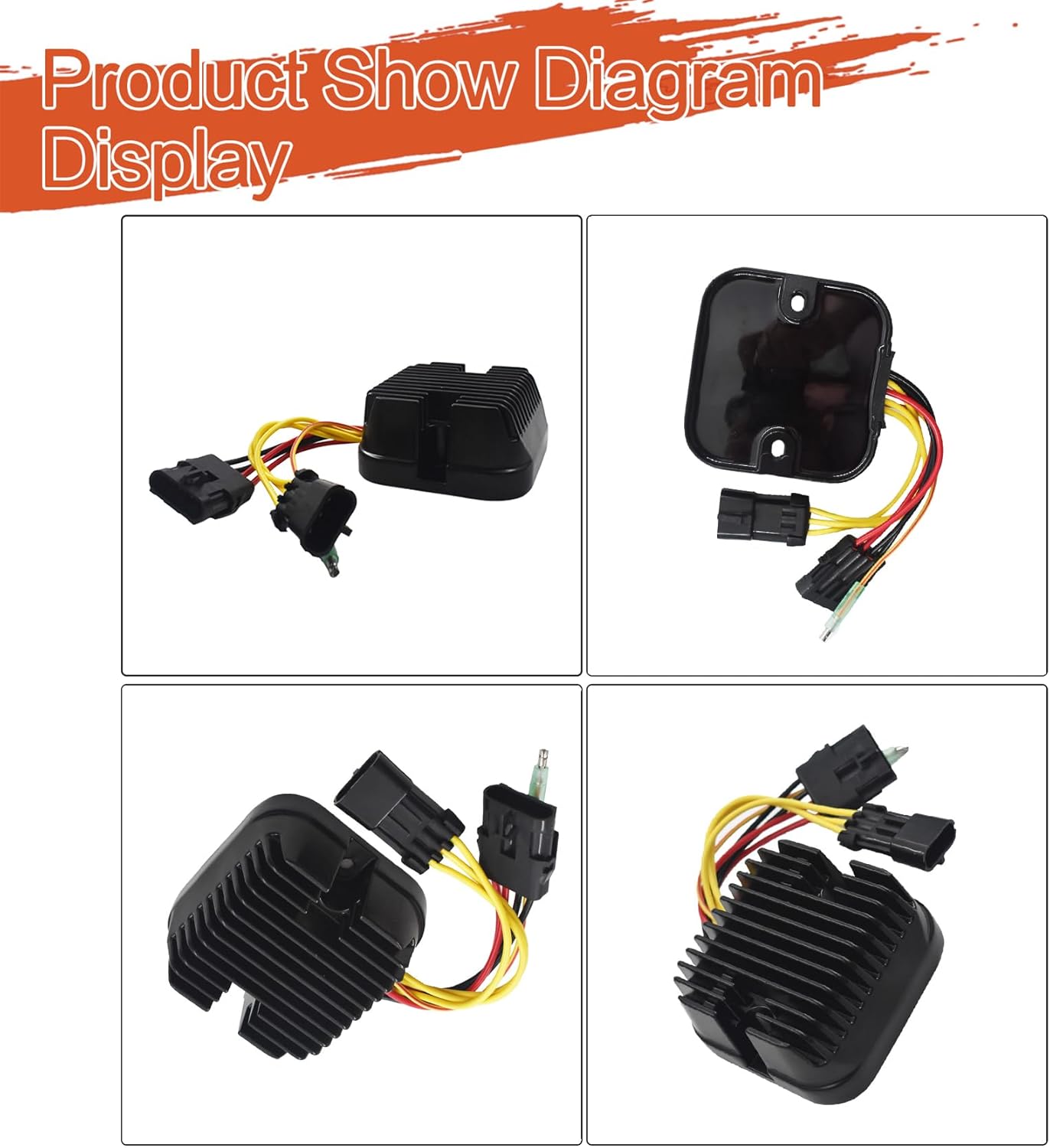 labwork Voltage Regulator Rectifier Replacement for Polaris Sportsman 500 700 800 Ranger 500 700 RZR 800 2007-2010 Replacement for 4011925 4012384 4011569