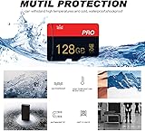Carte mémoire 128GB Micro Memory Card Classe 10 avec Adaptateur SD - Carte TF Haute Vitesse pour Tablette/téléphone Mobile/Appareil Photo/autoradio/Console de Jeu (Lot de 2 Cartes de 128GB) - 3