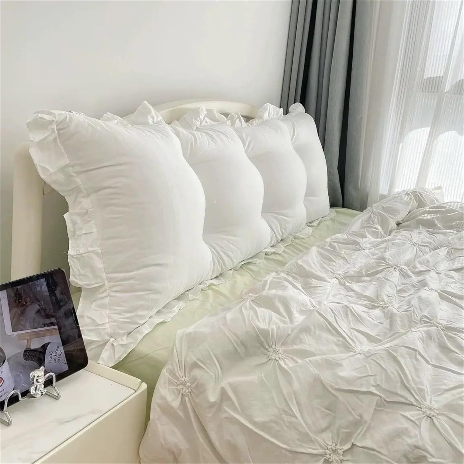 Oreiller de Chevet Lavable en Coton