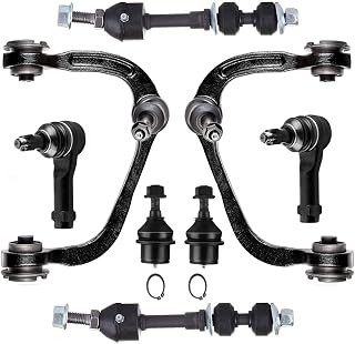 SCITOO 8pcs 2WD Front Suspension Kit Upper Control Arms Lower Ball Joints Sway Bar Links Outer Tie Rods Fit for Ford for F-150 2005 2006 2007 2008 for Lincoln Mark LT 2006-2008 RWD