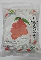 Vista 1 de Chewy Milk Candy Lychee Asian Flavor Tropical Sweet and Sour 100 Psc, 380 G