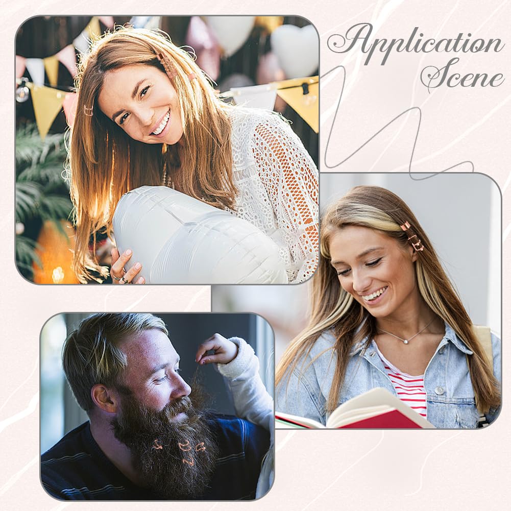CRASPIRE 22 Stück Locs Haarschmuck – 11 Stile, Metall, Für Zöpfe & Dreadlocks, Verstellbar