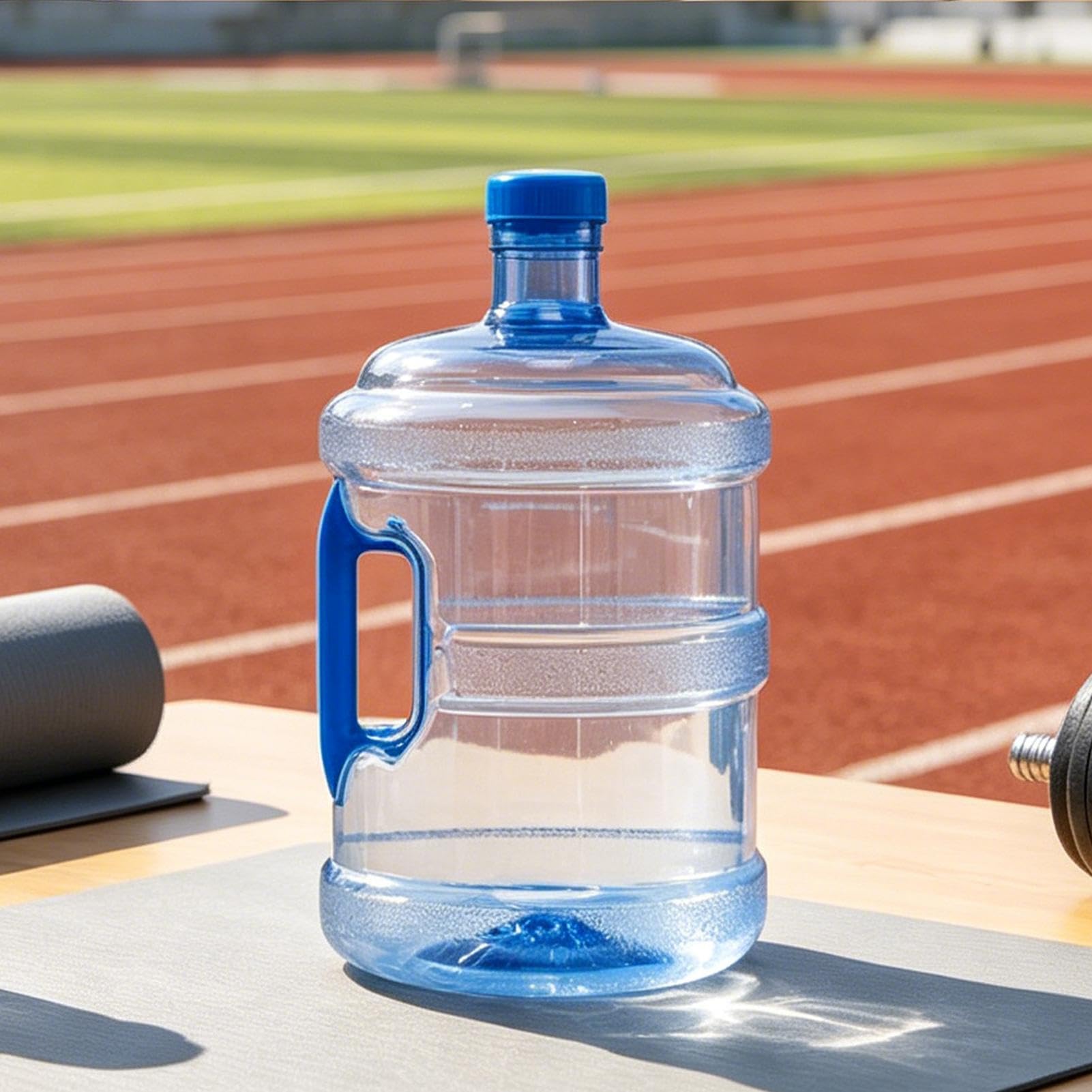Große Wasserflasche Wiederverwendbare tragbare Flasche