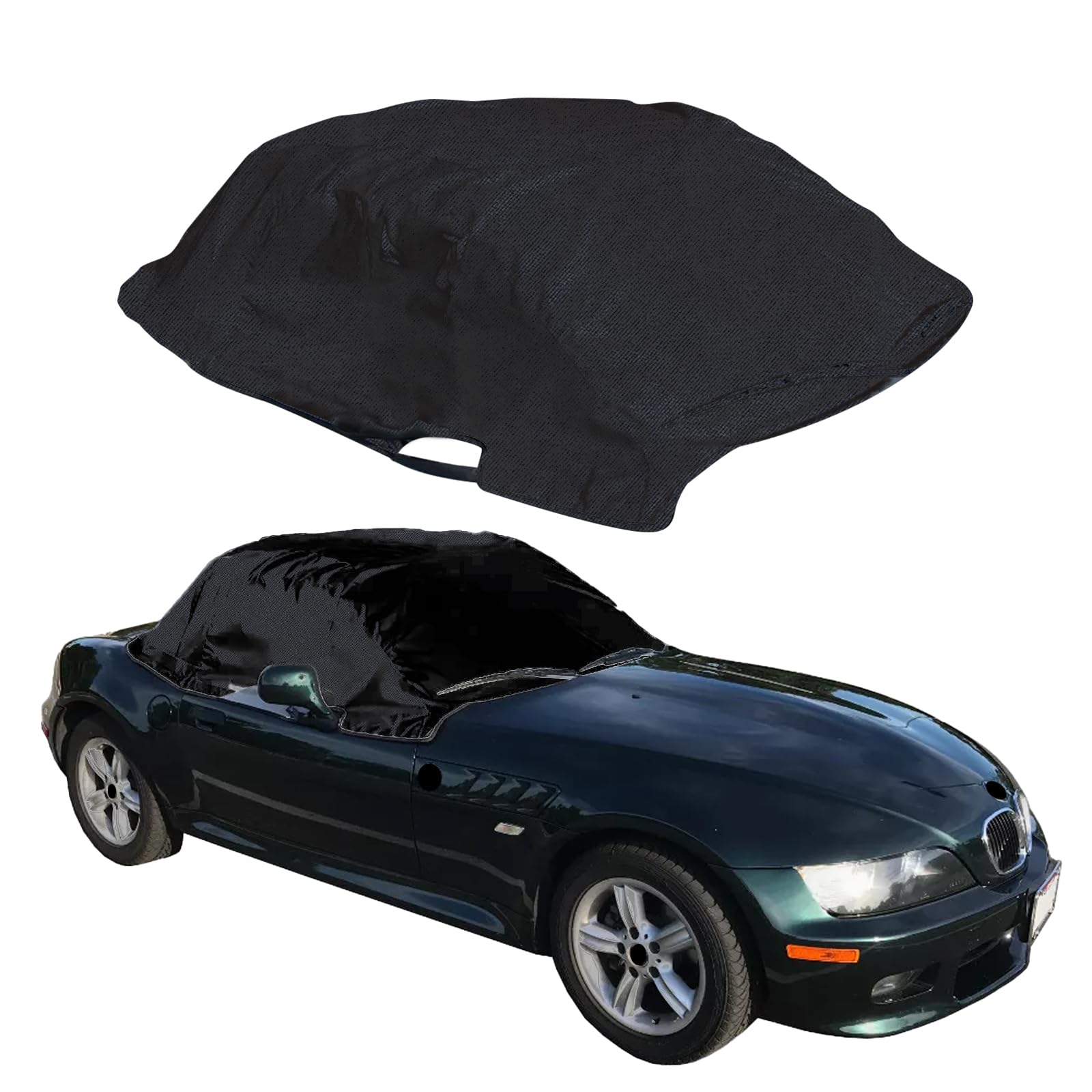 Top Half Cover Compatible with BMW Z3 1995-2001 Waterproof Soft Top Roof with Storage Bag