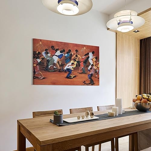 Miniatura 3 de Ilustradora Annie Lee - Lienzo decorativo para pared, impresión de imagen de maratón de baile, póster de decoración de habitación, idea de regalo,