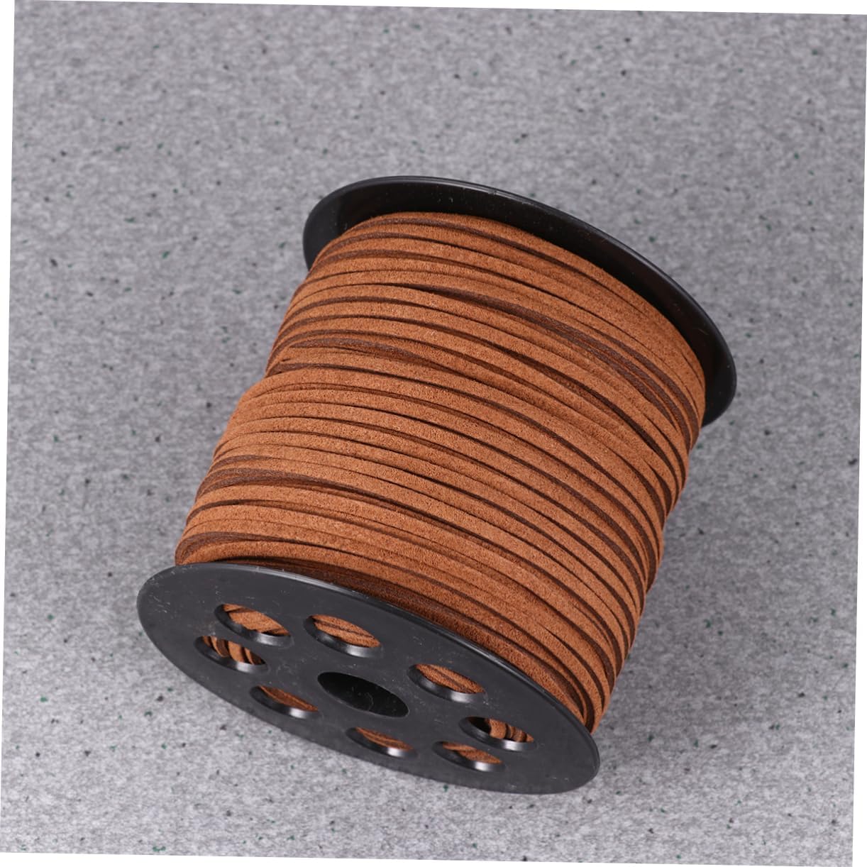 STOBOK 2 Rolls Leather Cord for Jewelry Strip Satin Elastic Cord DIY Jewelry Making Bracelet Anklet Decor (90m)