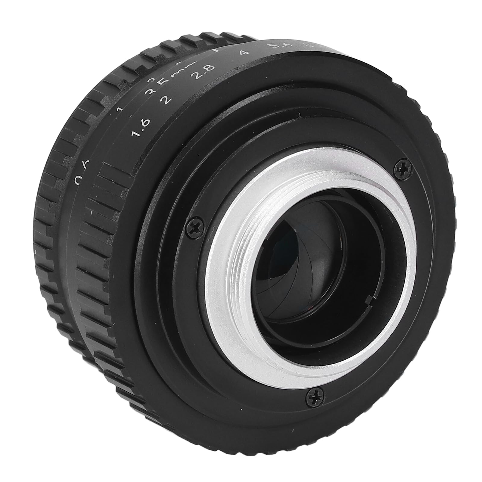 Obiettivo con Messa a Fuoco Manuale 35 Mm F1.6, Obiettivi per Fotocamera Mirrorless con Telaio in Lega di Alluminio con Rivestimento Multistrato per Fotocamere APS