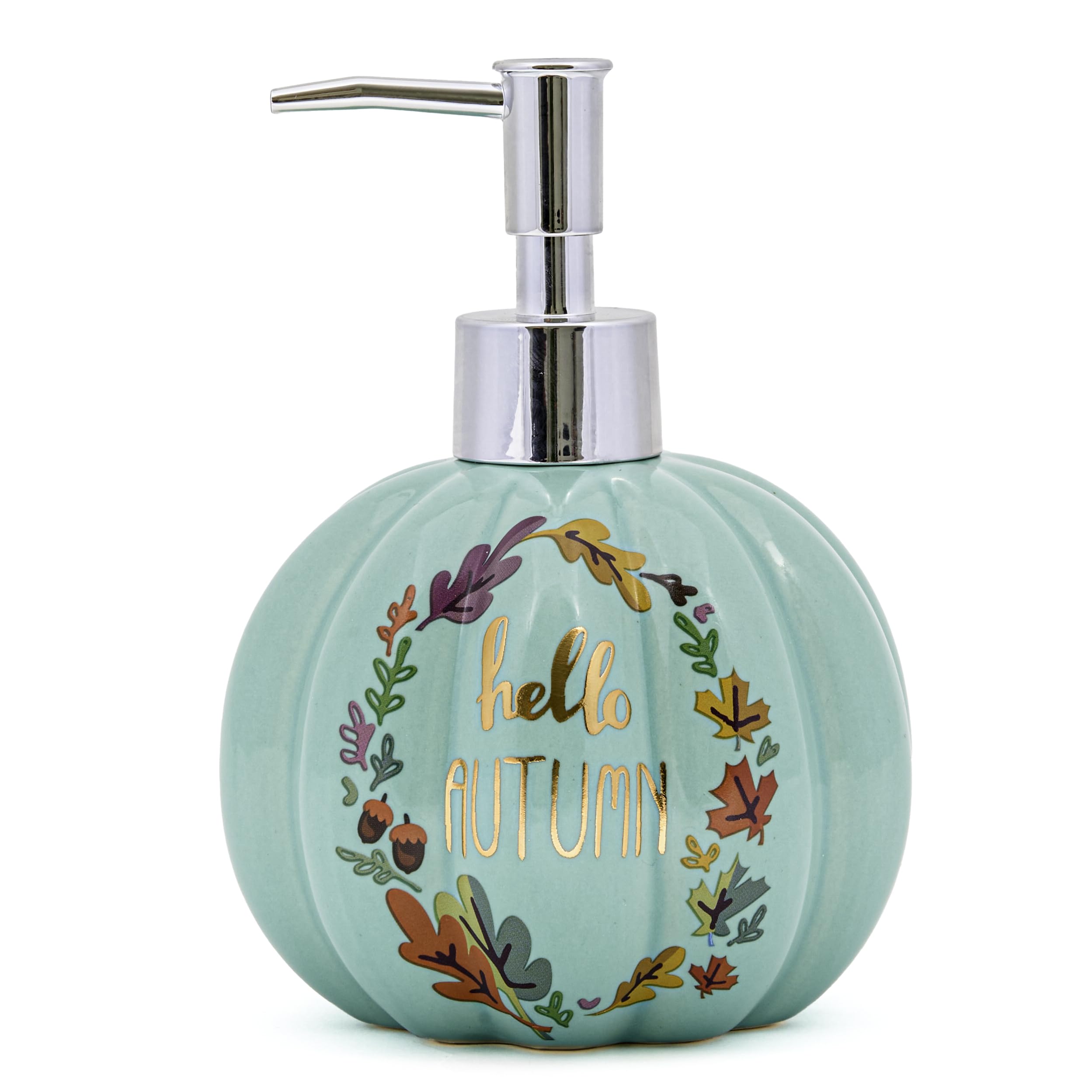Amazon.com: Simple Pleasures Fall Teal Pumpkin Soap Dispenser