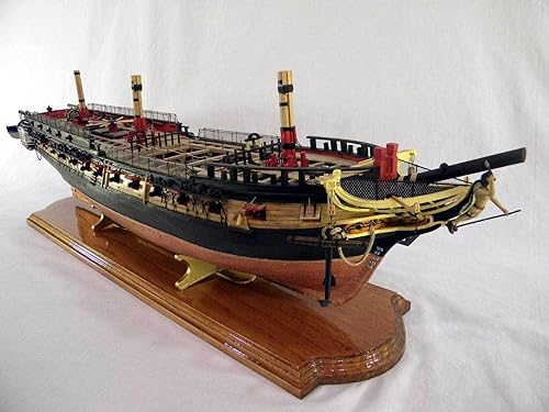 Model Shipways MS2041 - USF Essex - Kit de modelo de barco de madera a escala 176 para adultos, para modeladores experimentados