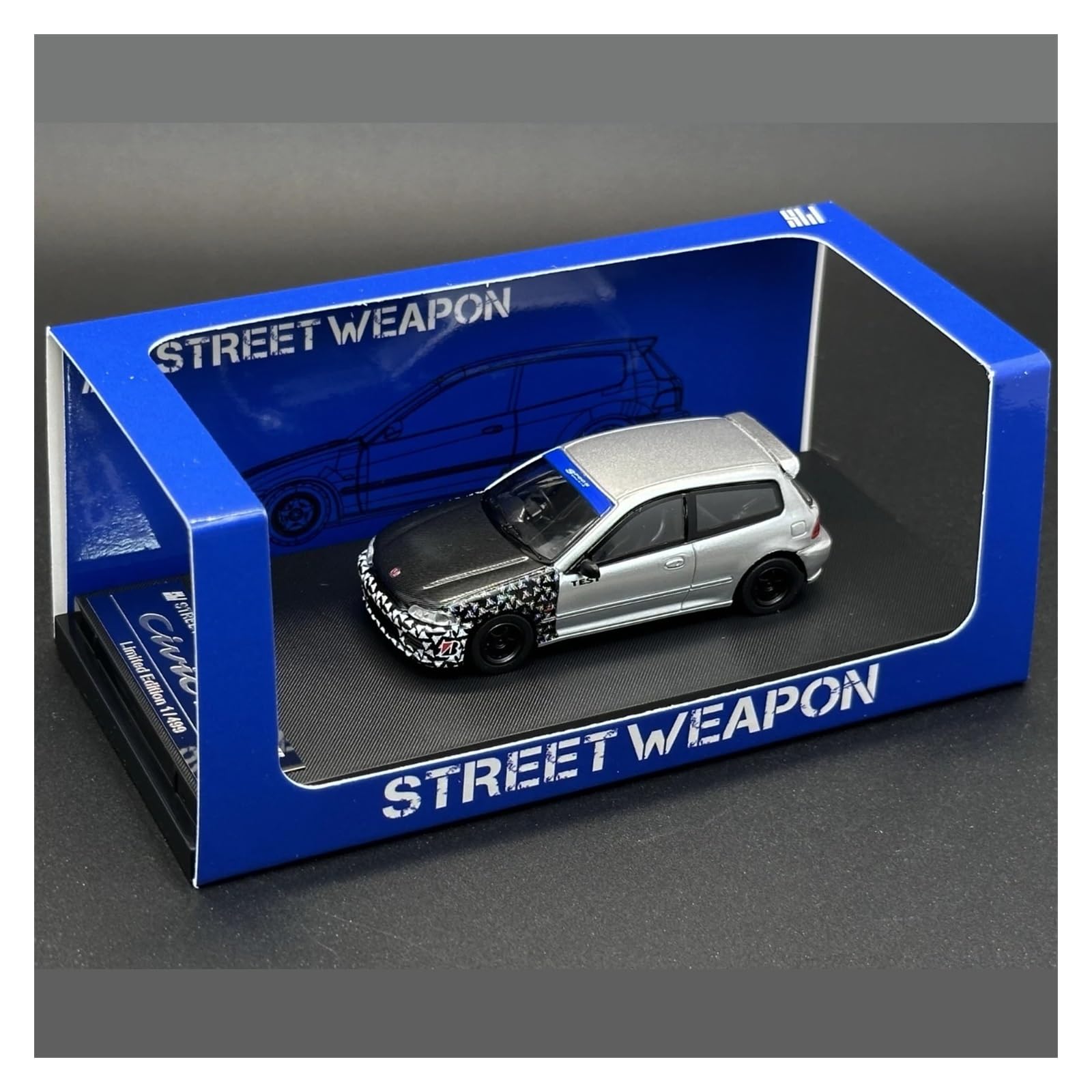 1/64 Per I Giocattoli Da Collezione Di Modellini Di Auto EG6(No box)