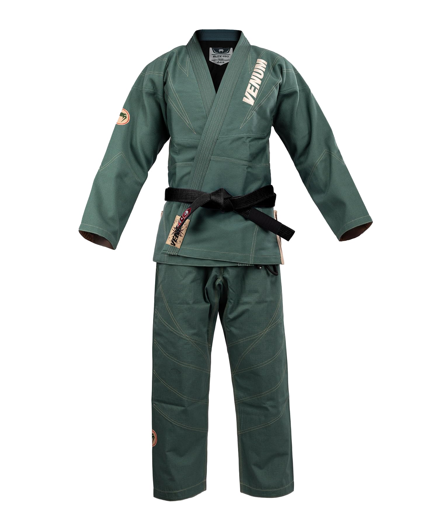 VENUM Elite 5.0 (450 Gsm) Kimono Bjj Kimono BJJ Unisex adulto (Pack de 1)