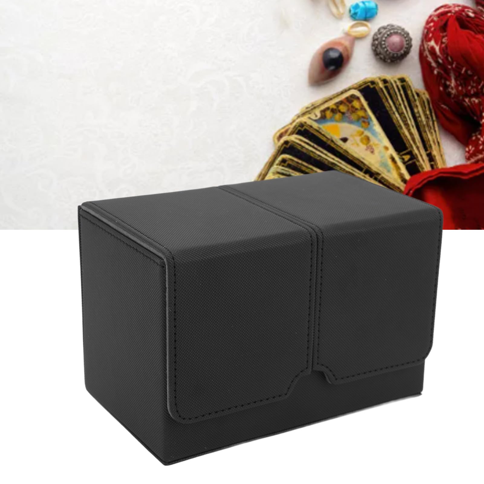 TOLIDA Scatola per Carte dei Tarocchi in Pelle PU
