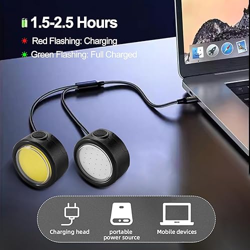 Miniatura 4 de Bike Lights, Rechargeable Bicycle Lights Set Super Bright, IPX6 Waterproof Bike Lights for Night RidingCycling Safety, Front and Back Taillight