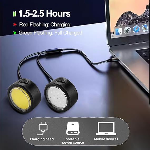 Super Bright Bike Lights for Night Riding - Front and Rear LED Bicycle Lights for Road and Mountain Bikes& Night Safety Cycling Light