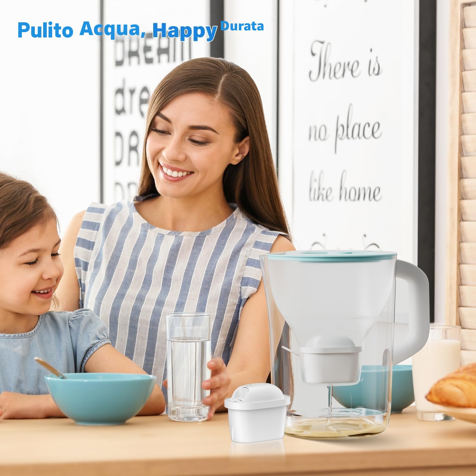 BREAUILL Cartucce Filtro Dell'acqua, Compatibile Con Brita Maxtra Pro All-in-1, Maxtra+ Plus, Compatibile Con Brita Marella Bollitore, Filtro By BREAUILL, Riducono Odori e Impurità (6)
