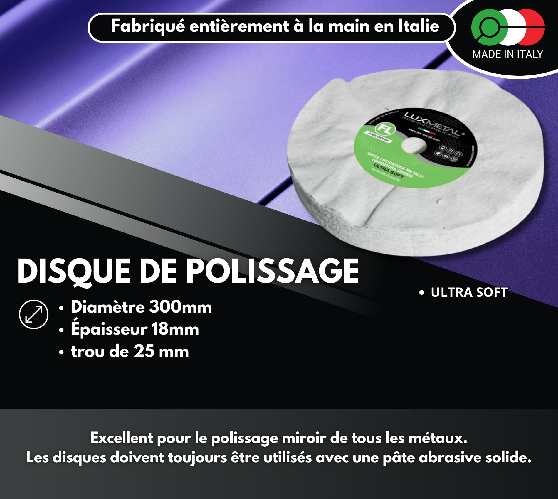 Swpeet Kit De Polissage - 6 Roues De 6 Pouces + 3 Composés - Pour Meuleuse Et Perceuse