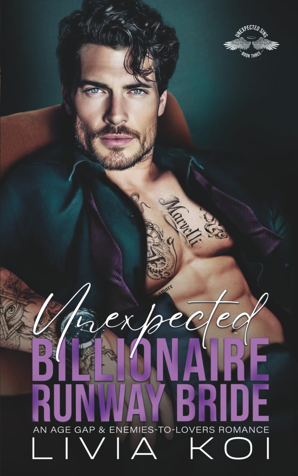 Unexpected Billionaire Runway Bride: An Age Gap & Enemies-To-Lovers Romance (Unexpected Sins)