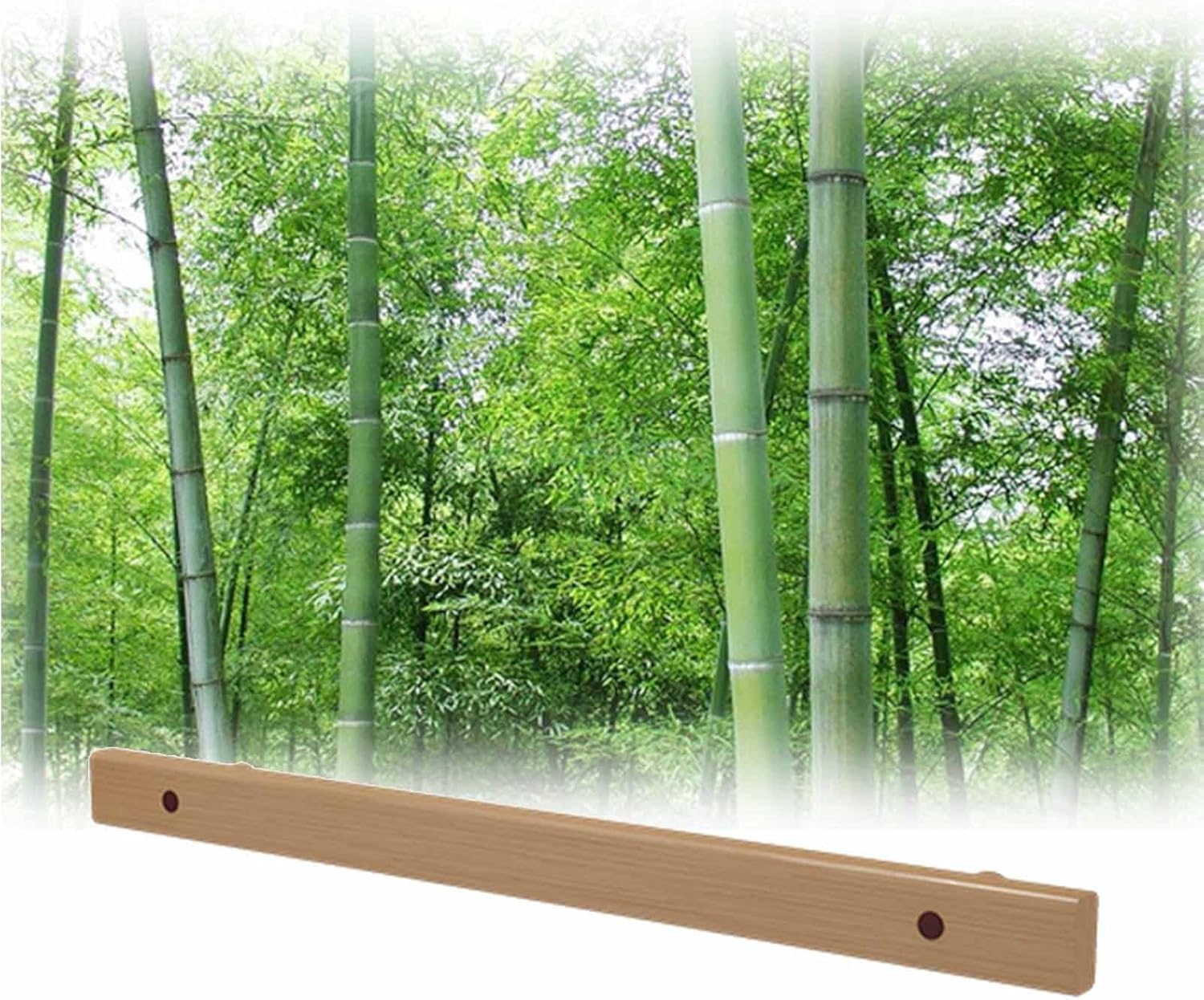Poręcz ścienna antypoślizgowa do schodów, poręcz drewniana do użytku wewnątrz i na zewnątrz(80cm)