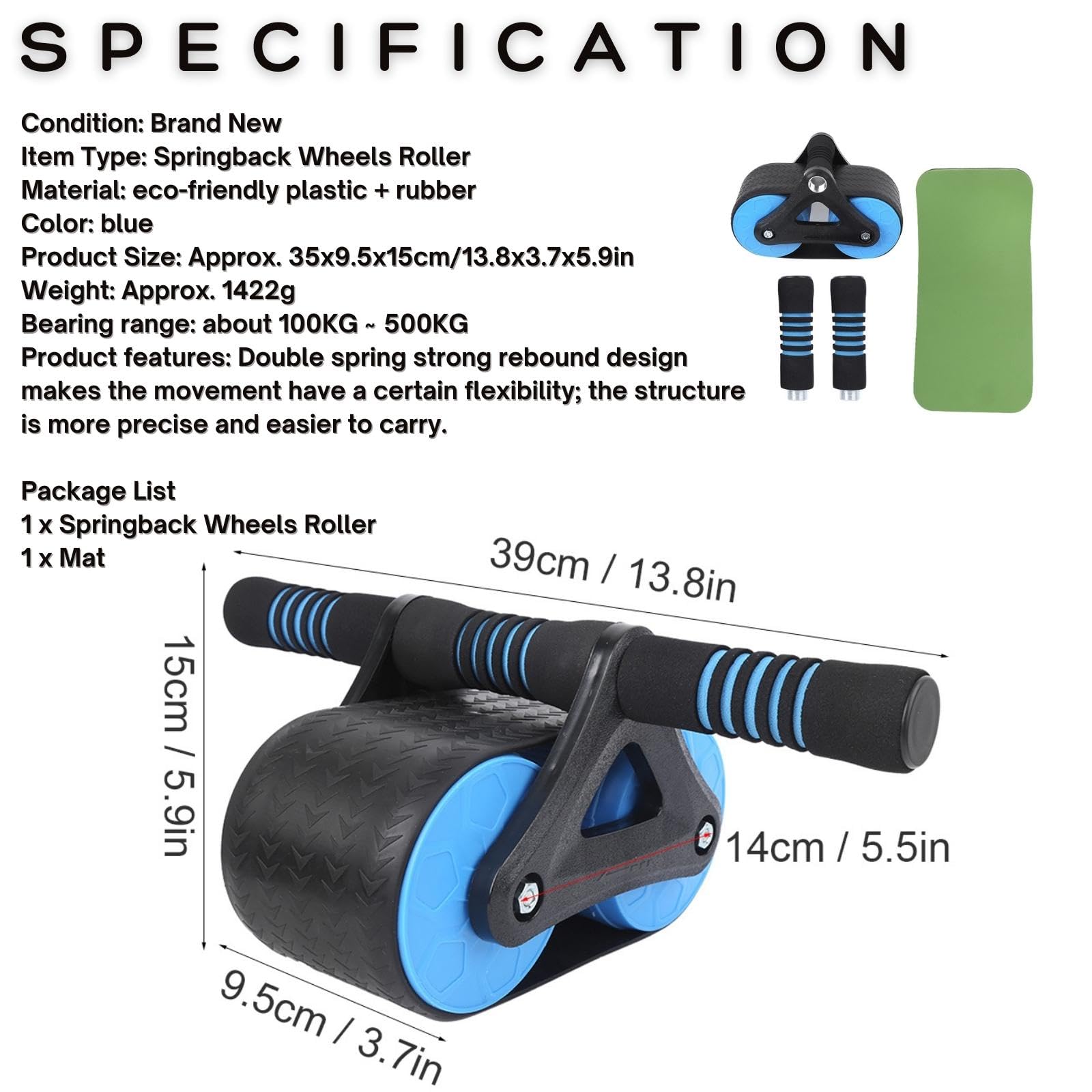 Maquina De Gimnasio Rodillo De Ejercicio Abdominal Con Soporte Para El Codo, Nuevo Tablón Rodillo Abdominal Con Soporte Para Codos