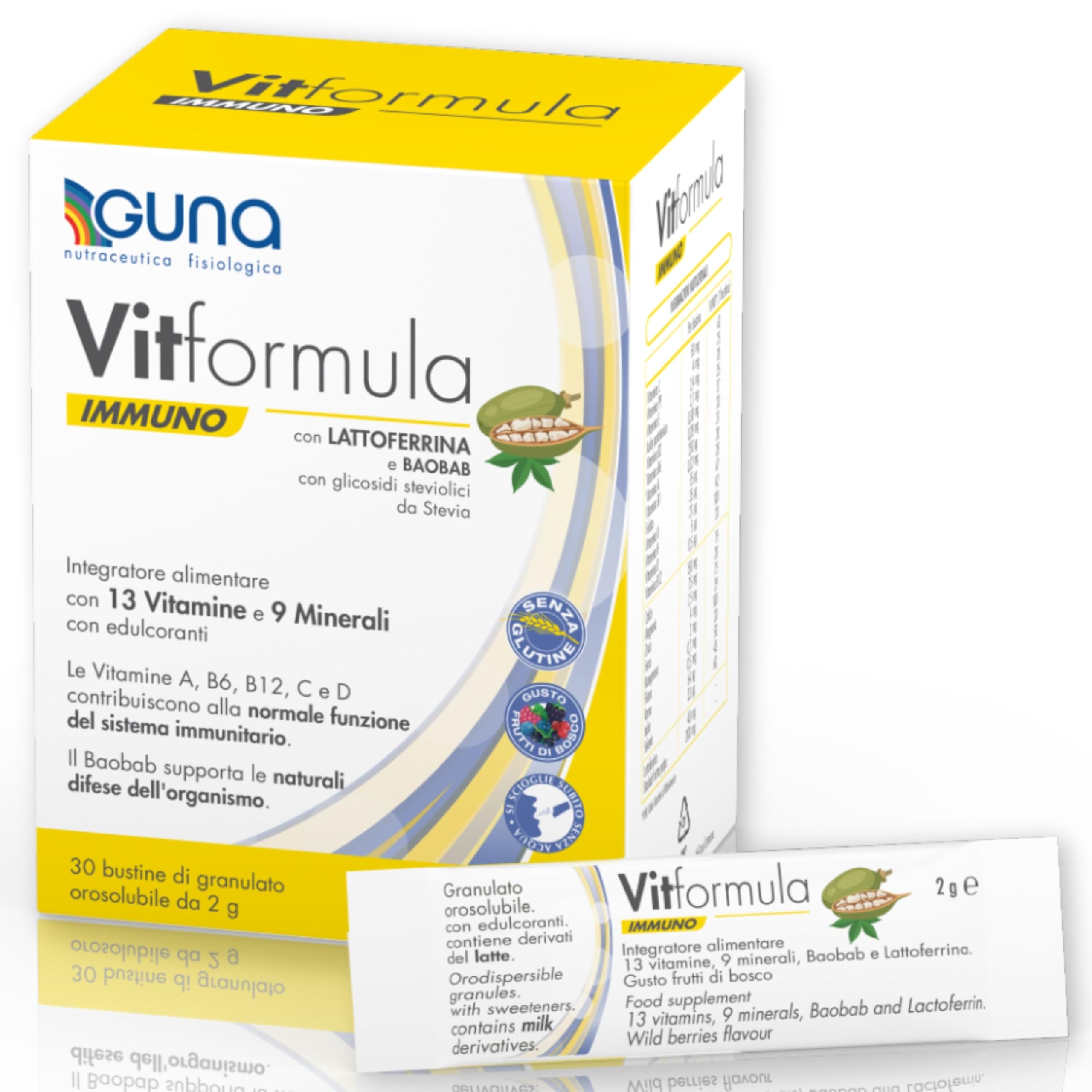 GUNA VITFORMULA IMMUNO 30 BUSTINE