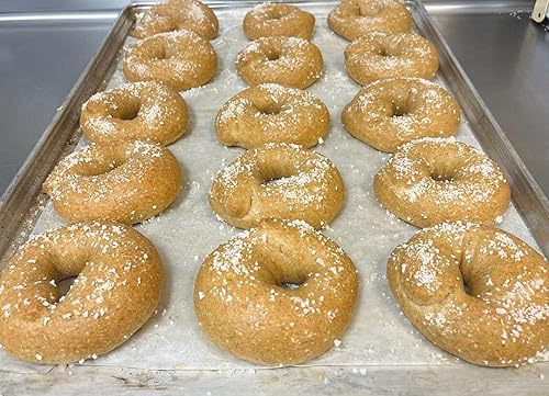 Miniatura 13 de Bagels jaspeados bajos en carbohidratos estilo NY (3 unidades) Todo natural Alto en proteínas y fibra Sin azúcar Keto Hecho a mano
