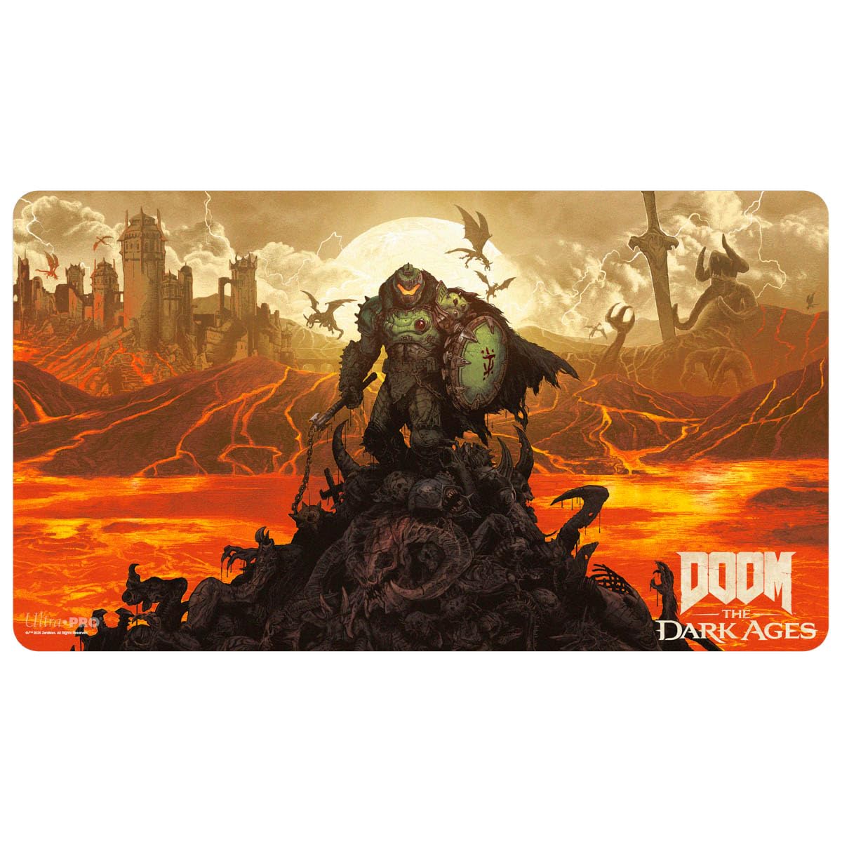 Ultra Pro ULP16617 Doom - The Dark Ages Wrath Playmat