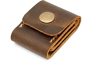 Personalized Leather Guitar Pick Holder Keychain