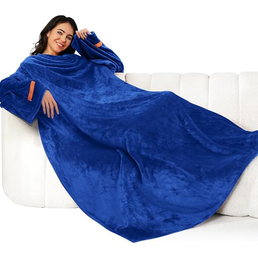 Winthome Blanket with Sleeves – 140x180 cm