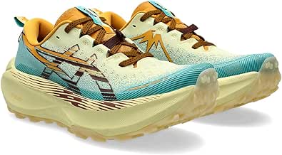asics(アシックス) ランニングシューズ Trabuco Max 4 コールドモス/ノバオレンジ