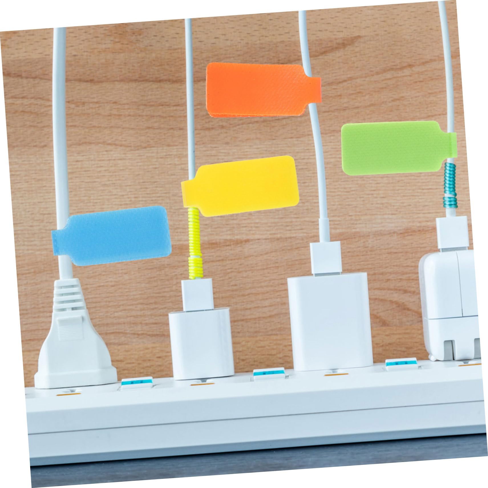 Tofficu 3 Set Etichette Per Riutilizzabili Etichette Scrivibili Con Design Adatte Per Elettrici E Organizzazione Colori Variati Per Facile 50 Pezzi*3