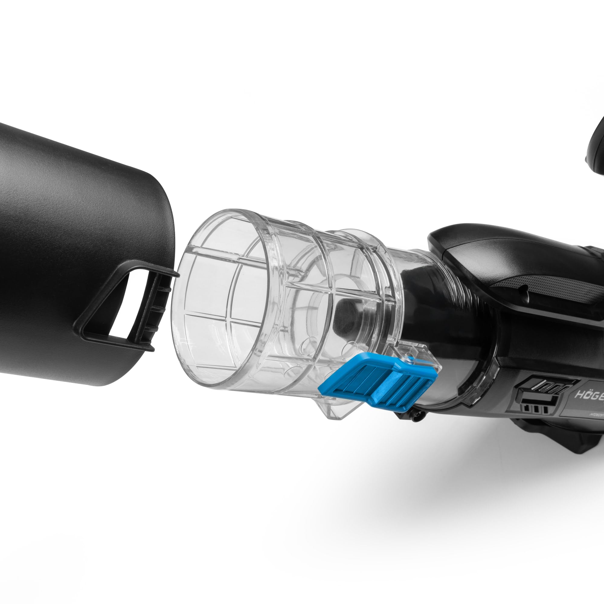 HÖGERT TECHNIK Soplador de Hojas a Batería 18V OneAccuSystem, soplador de jardín inalámbrico, Velocidad de Aire 144 km/h, caudal 570 m³/h, para jardín, terraza y Entrada, sin batería
