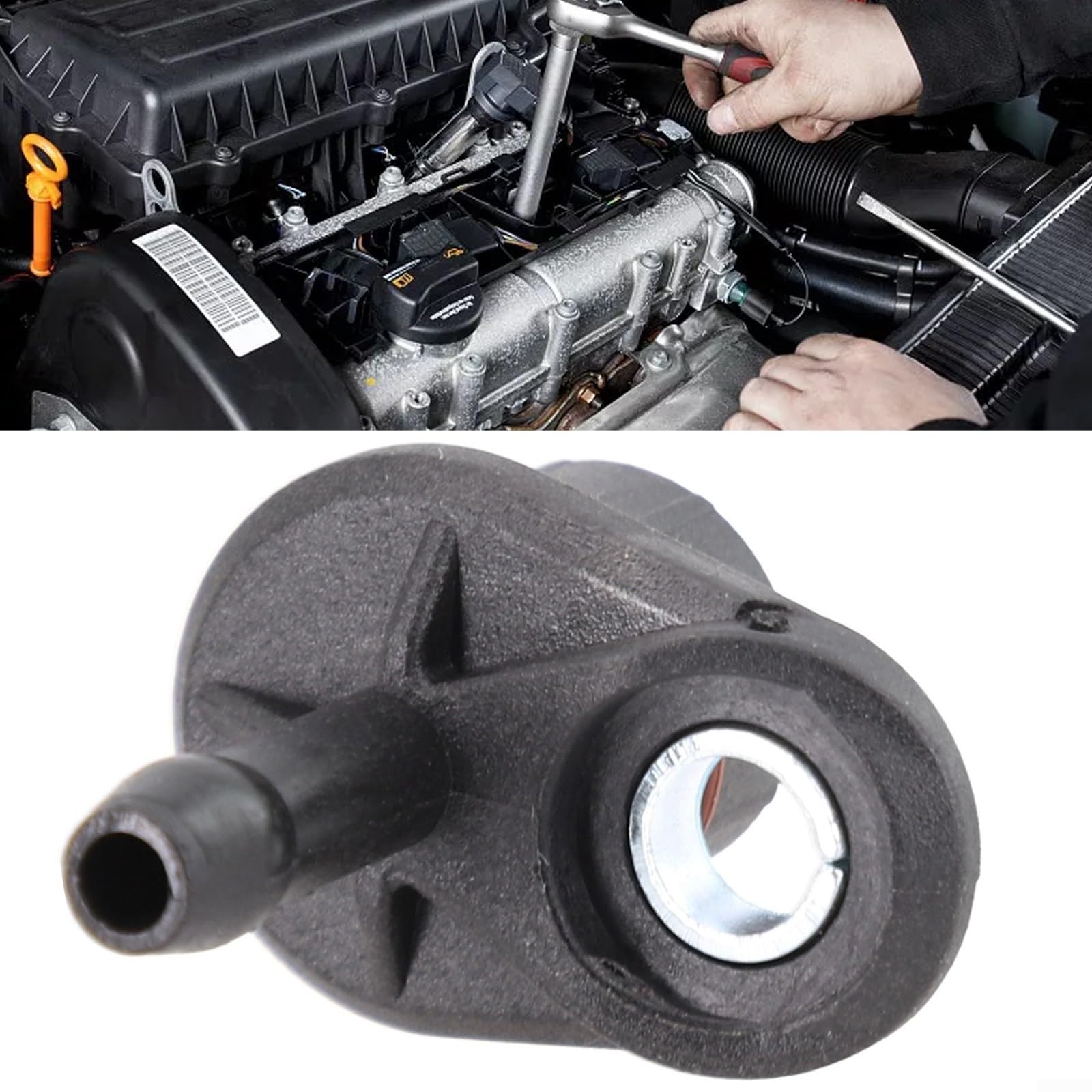 Valve de rechange pour pompe à vide, Kit de réparation de valve de frein, Valve anti-retour de pompe à vide, Kit de réparation de pompe à vide pour 1 0 & 1 5 Ecoboost CM5G2A451GA, 1867424