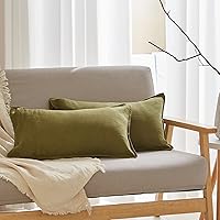 Vista 43 de Simple&Opulence - Juego de funda de edredón de 100% lino puro, color liso con detalles bordados, disponible en tamaño individual, matrimonial, Queen