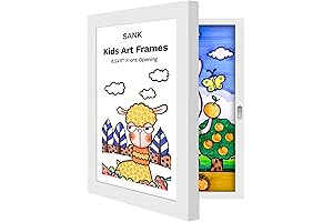 Kid Art Picture Frame - Sank Kids 8.5x11 Letter-Size Art Showcase