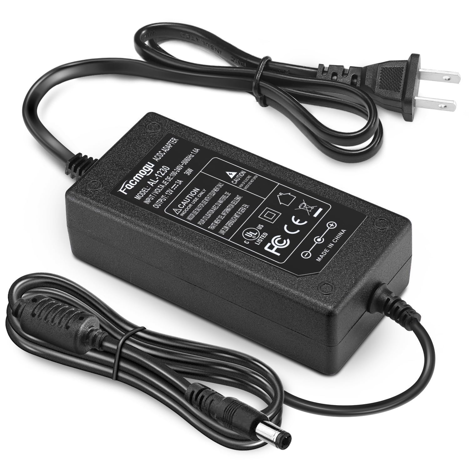 GGRD Replacement for LG Monitor Power Supply 19V 3.42A AC Adapter for LG 34" 32" 29" 27" 24" 23" 22" 20" 19" LCD LED HD TV Monitor and ADS-25FSG-19 19V DC 6.5 * 4.4mm Power Cord Cable