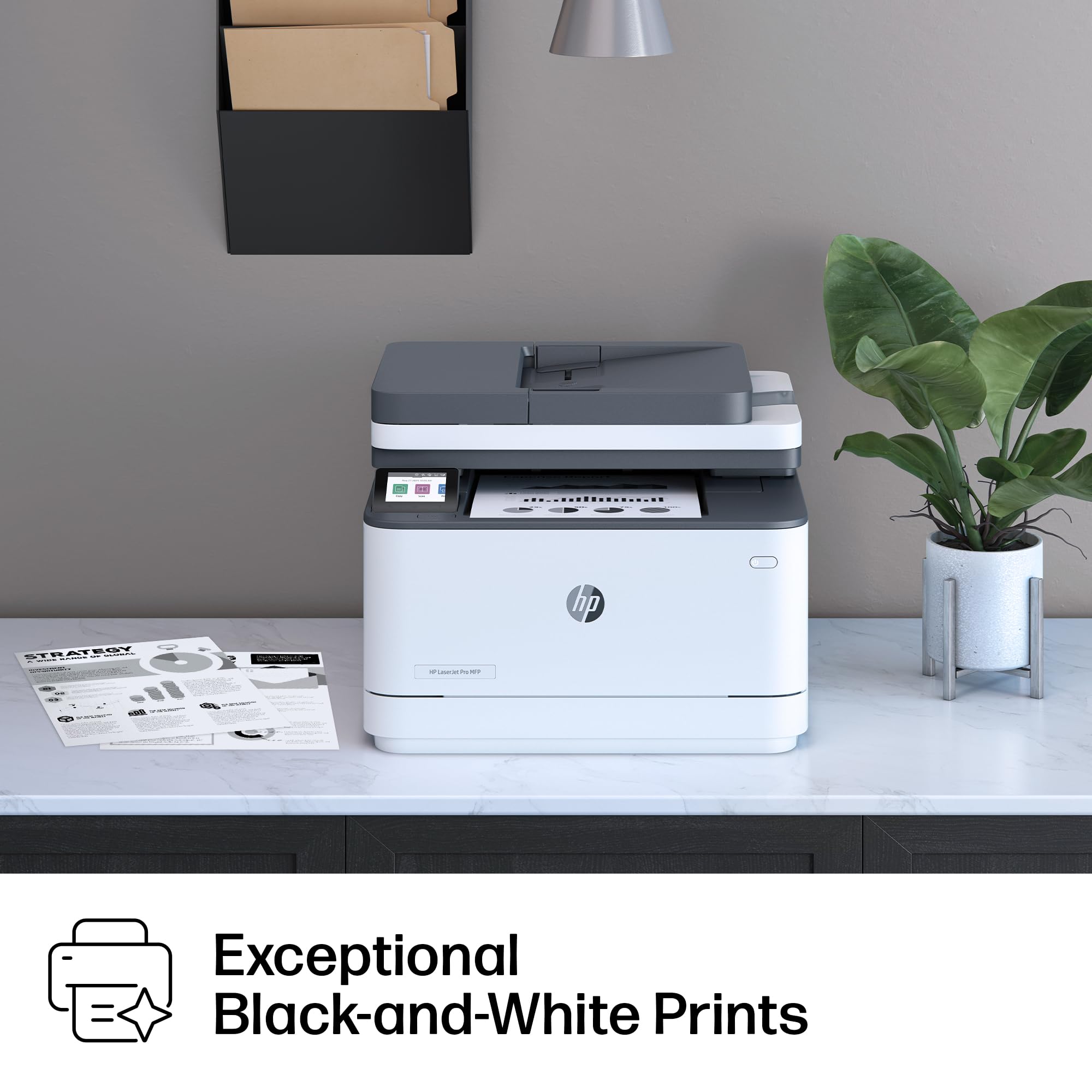 HP Laserjet Pro MFP 3101sdw Black & White Printer, Print, Scan & Copy