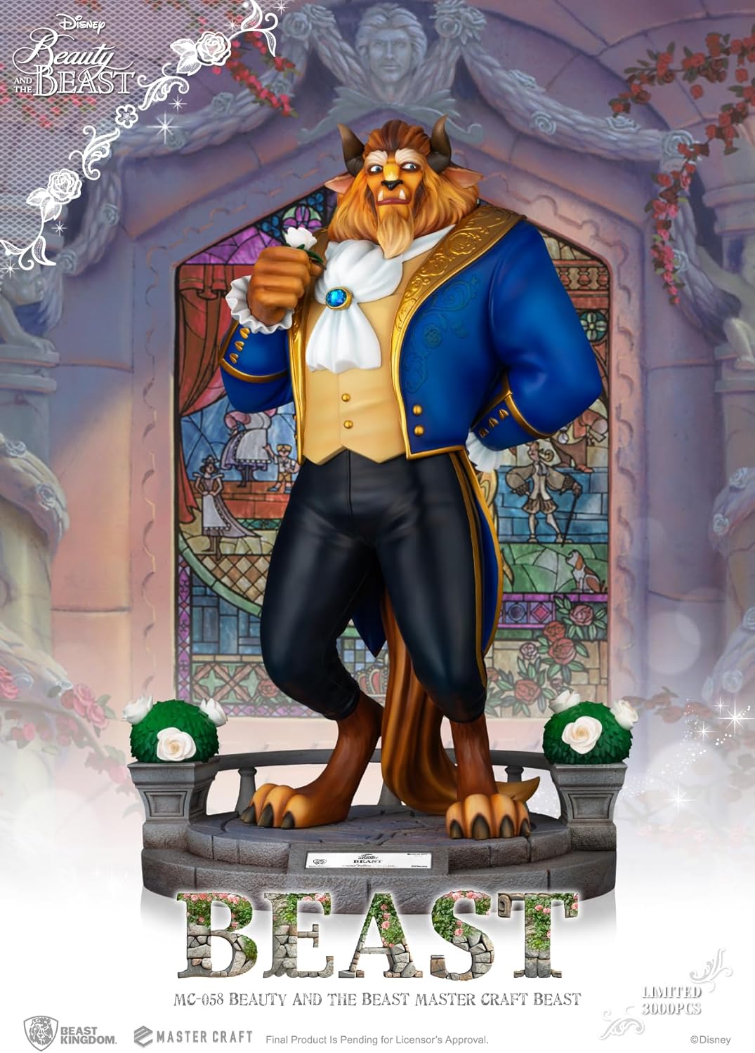Beauty & The Beast: Beast MC-058 Master Craft Statue