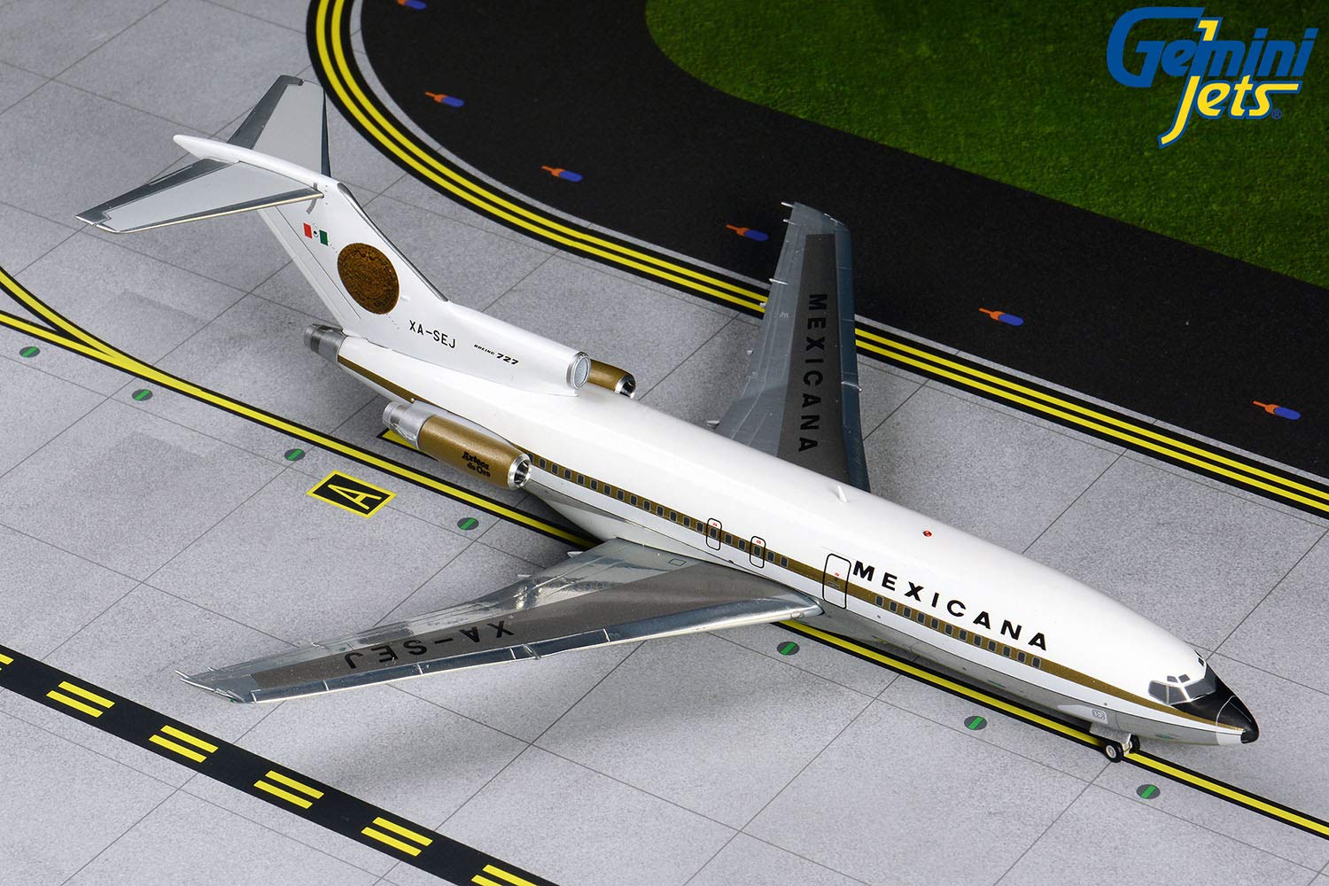 GeminiJets G2MXA810 Mexicana Boeing 727-100 - Avión (Escala 1:200