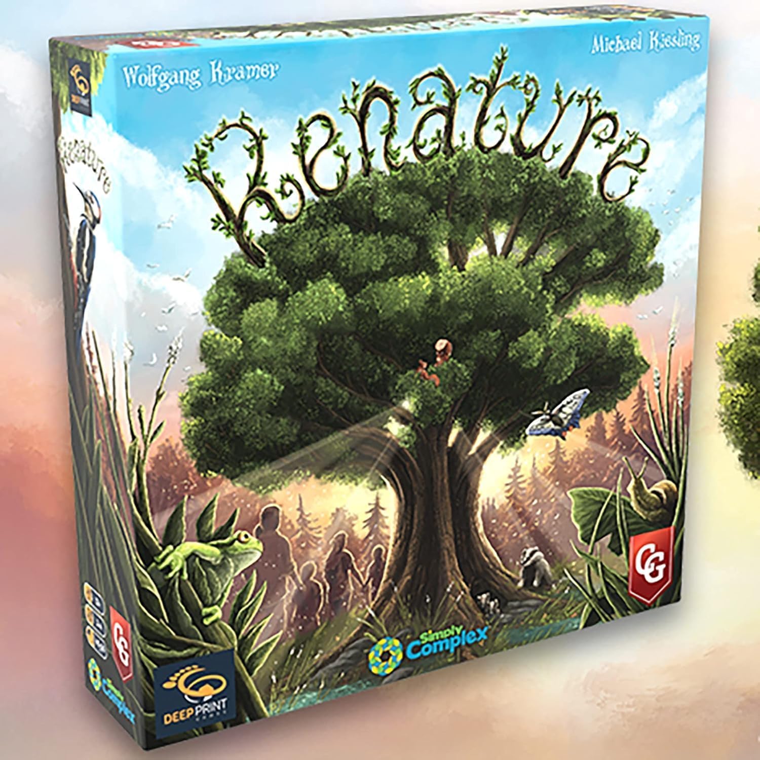 Gioco da tavolo Renature – English Edition | Strategy Board Game by Wolfgang Kramer & Michael Kiesling | Deep Print Games EN