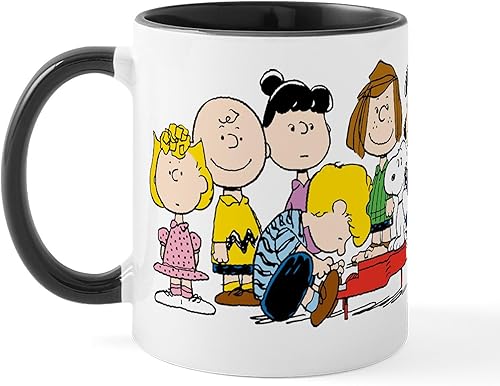 Miniatura 7 de CafePress Peanuts Gang Music Mugs Taza de café de cerámica de 11 oz (11.0 fl oz)